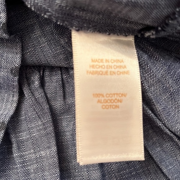 Kate Spade chambray size 3 toddler ruffle dress, NWT - Picture 14 of 16